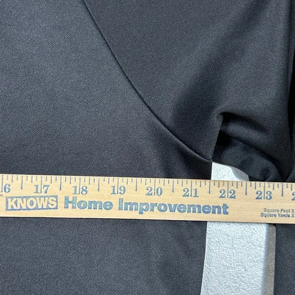 Reebok Quarter Zip Pullover Jacket Women's Medium Training Activewear Top Black - Picture 11 of 13